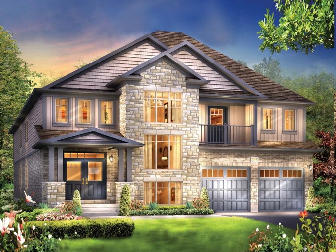 Ellsworth floor plan at Eby Estates by Eastforest Homes in Kitchener, Ontario