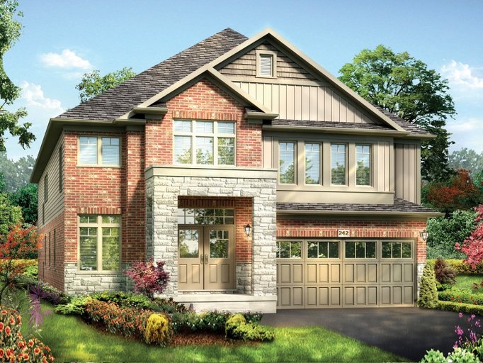 Roth floor plan at Grandville by Eastforest Homes in Paris, Ontario