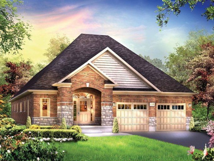 Bayberry floor plan at Grandville by Eastforest Homes in Paris, Ontario