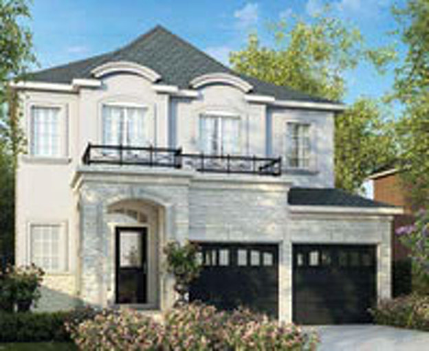 Ashford floor plan at Westfield by Great Gulf in Brampton, Ontario