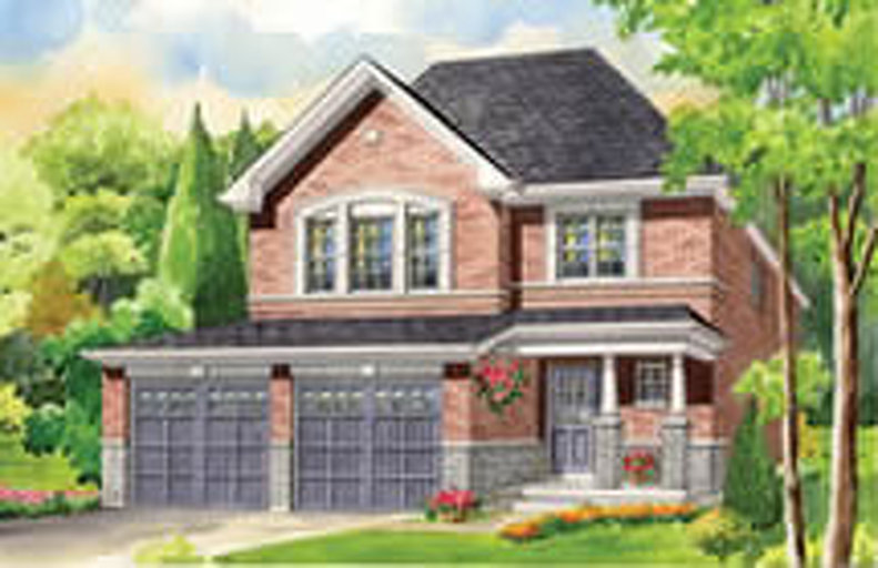 Marigold floor plan at Summerlyn Village by Great Gulf in Bradford, Ontario