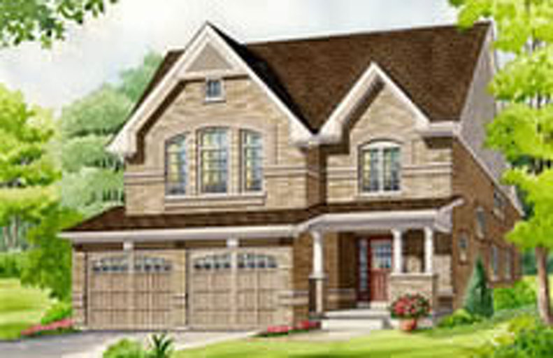 Honeysuckle floor plan at Summerlyn Village by Great Gulf in Bradford, Ontario