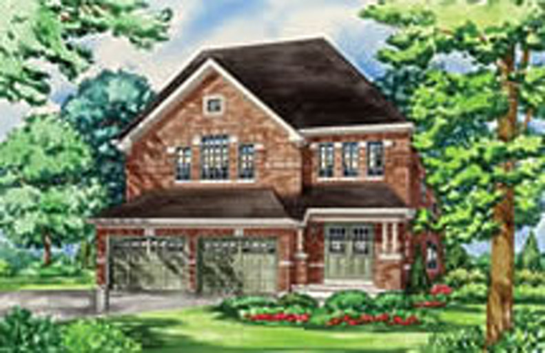 Alder floor plan at Summerlyn Village by Great Gulf in Bradford, Ontario