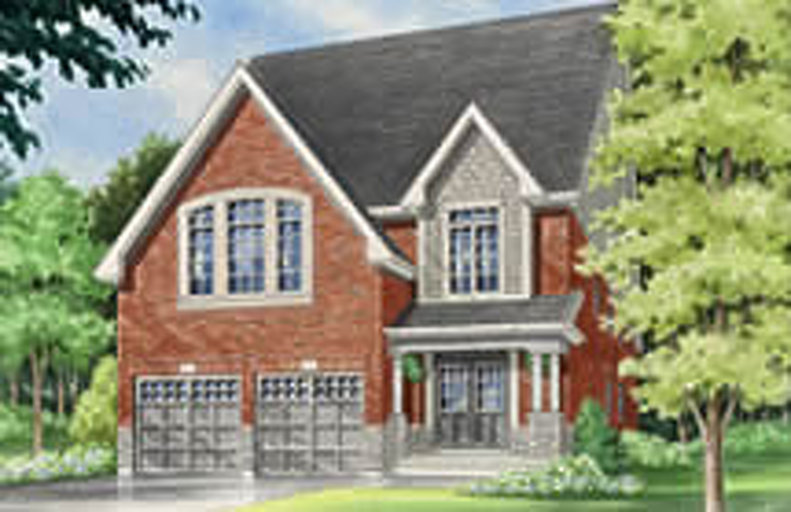 Walnut floor plan at Summerlyn Village by Great Gulf in Bradford, Ontario