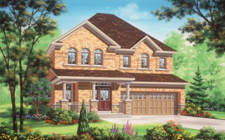 Cardinal inventory model at Valleylands of the Credit River (FG) development by Fieldgate Homes in Brampton, Ontario