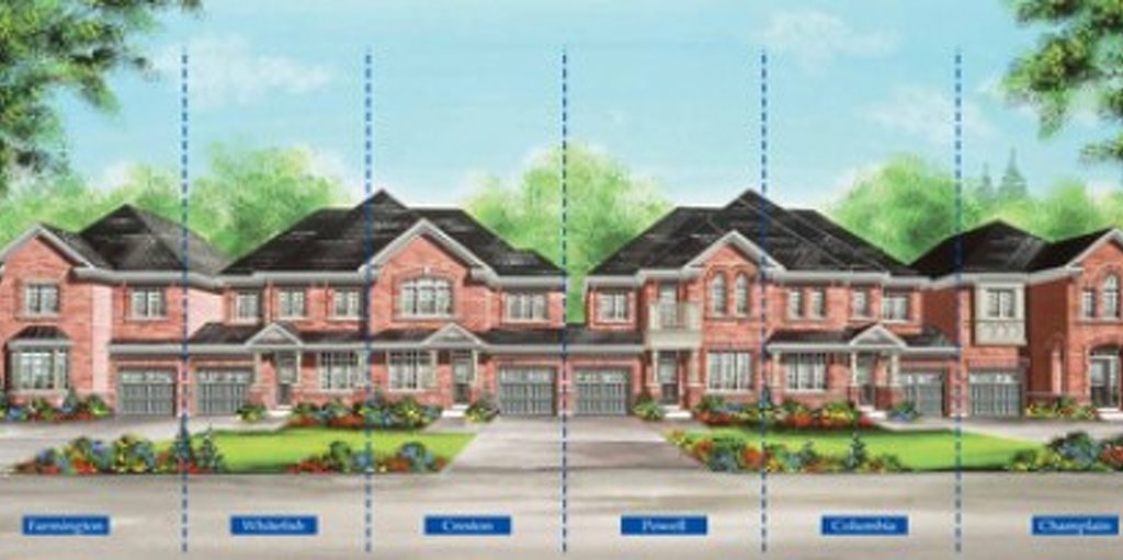 Columbia floor plan at Valleylands of the Credit River (FG) by Fieldgate Homes in Brampton, Ontario