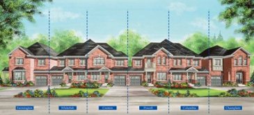 The Columbia new home model plan at the Valleylands of the Credit River (FG) by Fieldgate Homes in Brampton