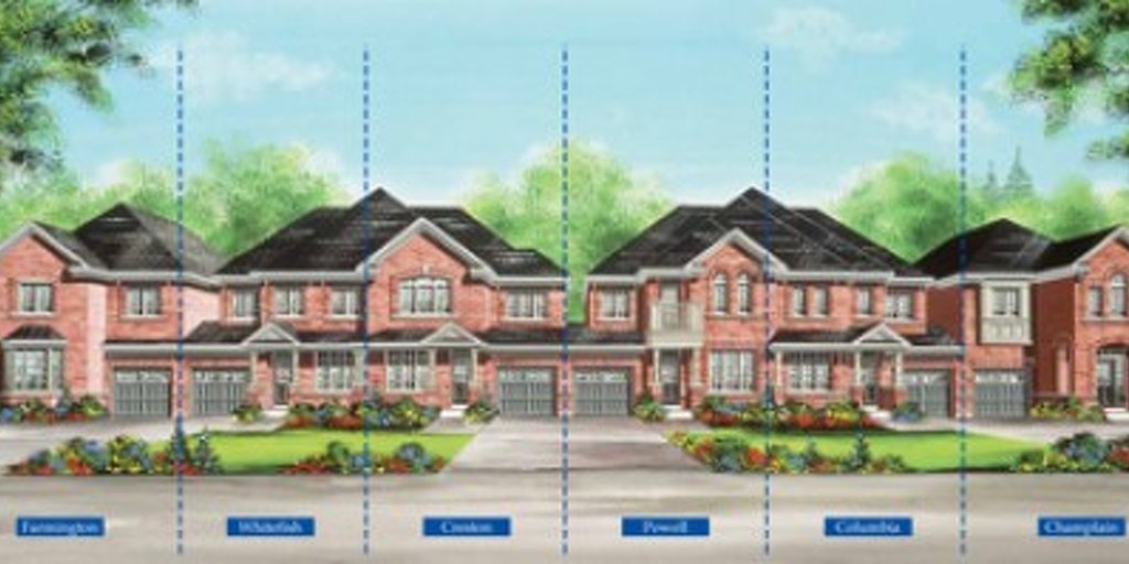 Powell floor plan at Valleylands of the Credit River (FG) by Fieldgate Homes in Brampton, Ontario