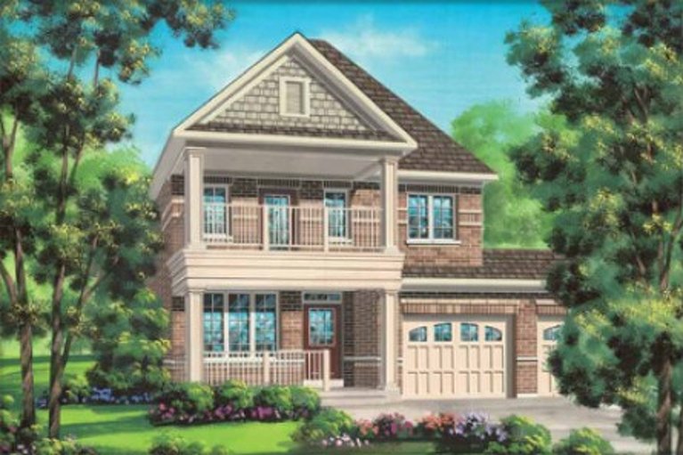 Dumont floor plan at Impressions in Kleinburg by Fieldgate Homes in Woodbridge, Ontario