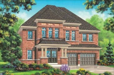 The Monet new home model plan at the Impressions in Kleinburg by Fieldgate Homes in Woodbridge