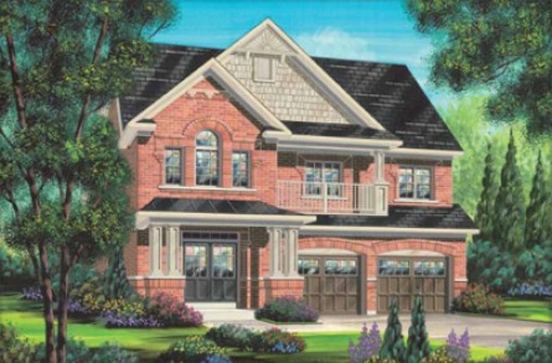 Cezanne floor plan at Impressions in Kleinburg by Fieldgate Homes in Woodbridge, Ontario