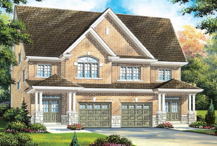 Brampton 9H floor plan at Quails Hollow by Greenpark in Brampton, Ontario