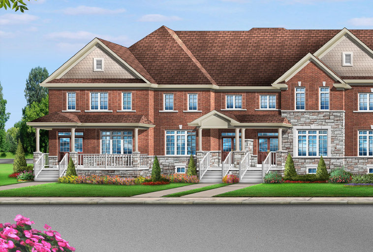 Bellwood 9ES floor plan at Mayfield Village by Greenpark in Brampton, Ontario