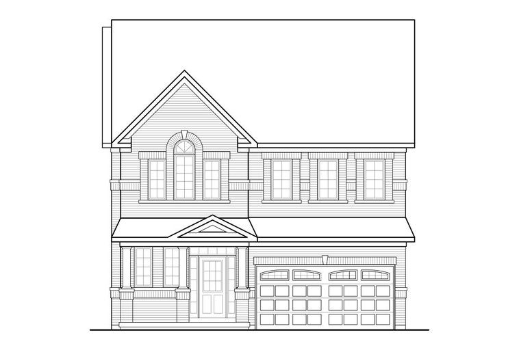 Harvest II floor plan at Valleylands of the Credit River (GP) by Greenpark in Brampton, Ontario