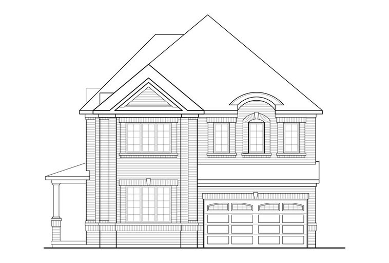 Kentucky 11 floor plan at Valleylands of the Credit River (GP) by Greenpark in Brampton, Ontario