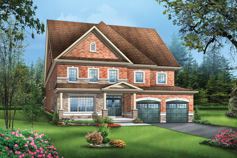 Colton1 floor plan at Vales of the Humber by Greenpark in Brampton, Ontario