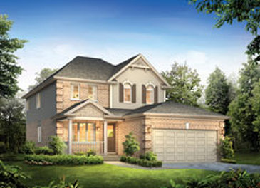 The Rosseau new home model plan at the Noble Ridge by Reid Homes in Rockwood
