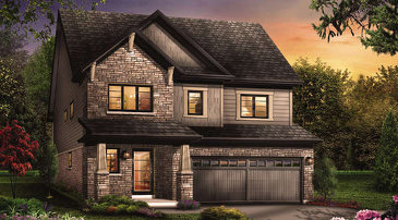 The Conquest new home model plan at the Victory by Empire Communities in Stoney Creek