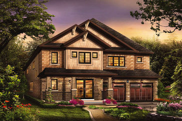 The Achievement new home model plan at the Victory by Empire Communities in Stoney Creek