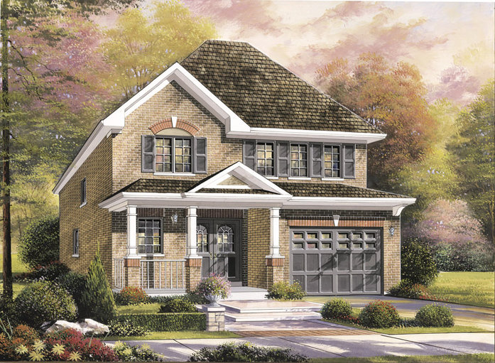 Woodside floor plan at Summerlea by Empire Communities in Binbrook, Ontario