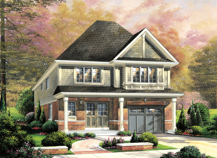 Greenwich floor plan at Summerlea by Empire Communities in Binbrook, Ontario