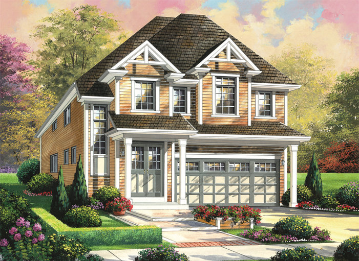 Bristol floor plan at Summerlea by Empire Communities in Binbrook, Ontario