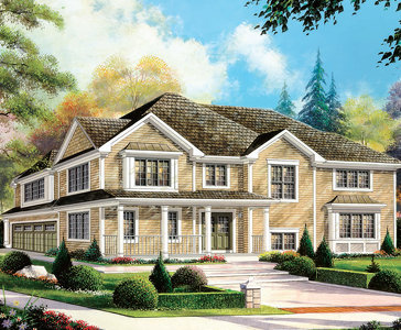 The Ashleigh new home model plan at the Imagine by Empire Communities in Niagara Falls