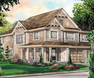 The Chelsea new home model plan at the Imagine by Empire Communities in Niagara Falls