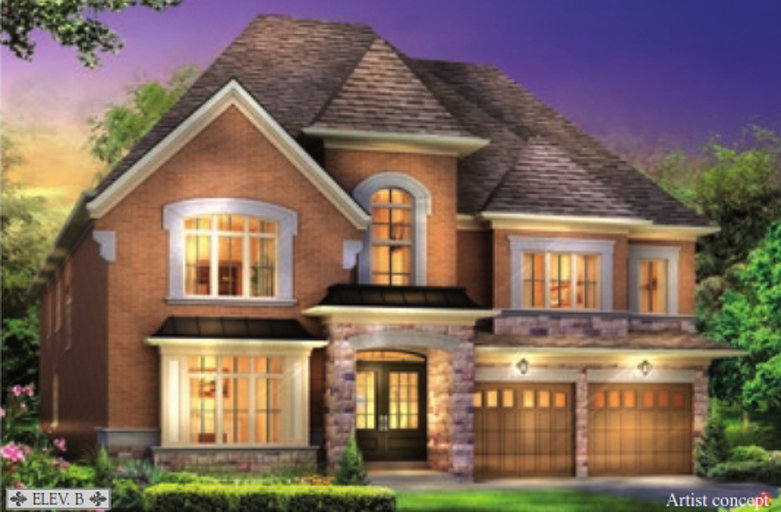 Ardwick floor plan at Estates of West River Valley by Royal Pine Homes in Brampton, Ontario