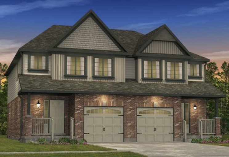 Rosewood floor plan at Morning Crest by Granite Homes in Guelph, Ontario