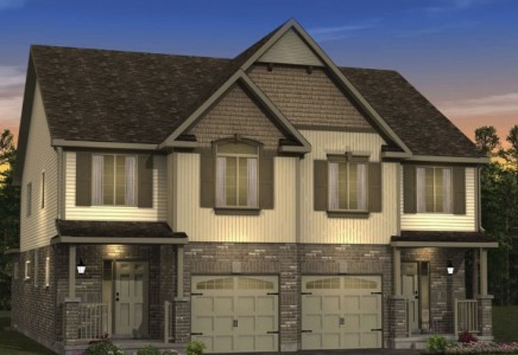 Hickory floor plan at Morning Crest by Granite Homes in Guelph, Ontario