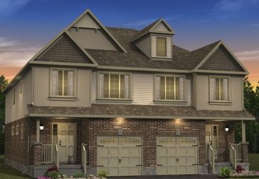 The Ironwood new home model plan at the Morning Crest by Granite Homes in Guelph