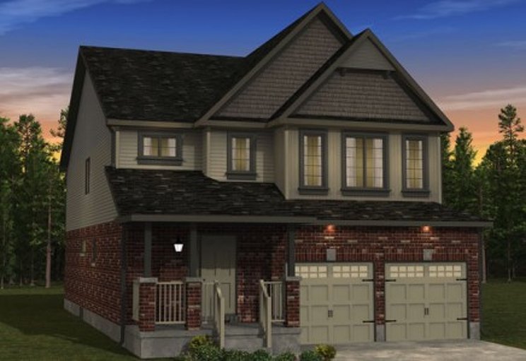 Mulberry floor plan at Morning Crest by Granite Homes in Guelph, Ontario