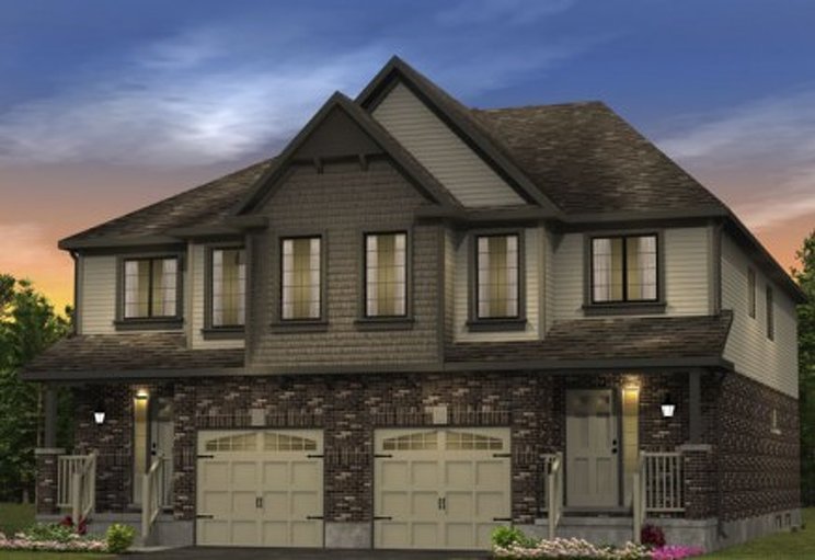 Hawthorn floor plan at Morning Crest by Granite Homes in Guelph, Ontario