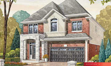 The Vivid A new home model plan at the The Fairgrounds by Branthaven Homes in Binbrook