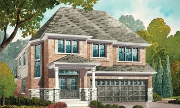 The Eagle new home model plan at the Nestings by Branthaven Homes in Kitchener