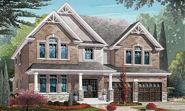 The Riverbank new home model plan at the Nestings by Branthaven Homes in Kitchener