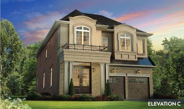 The Degree (elevation C) new home model plan at the Thornhill North by The Remington Group in Thornhill