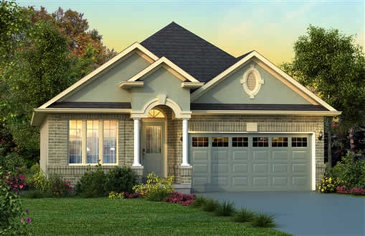 The Norfolk new home model plan at the Penny Lane Estates by Landmart in Stoney Creek