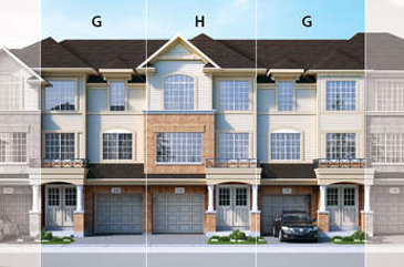 The Andrew new home model plan at the Penny Lane Estates by Landmart in Stoney Creek