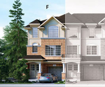 The Charles new home model plan at the Penny Lane Estates by Landmart in Stoney Creek