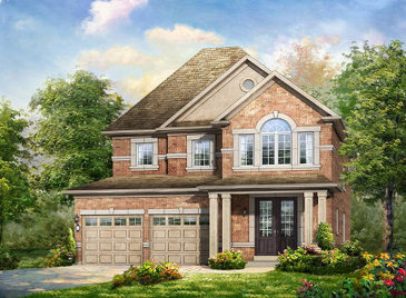 The Fairlawn new home model plan at the Mount Pleasant (RH) by Rosehaven Homes in Brampton