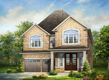 The Ravenscliffe new home model plan at the Mount Pleasant (RH) by Rosehaven Homes in Brampton