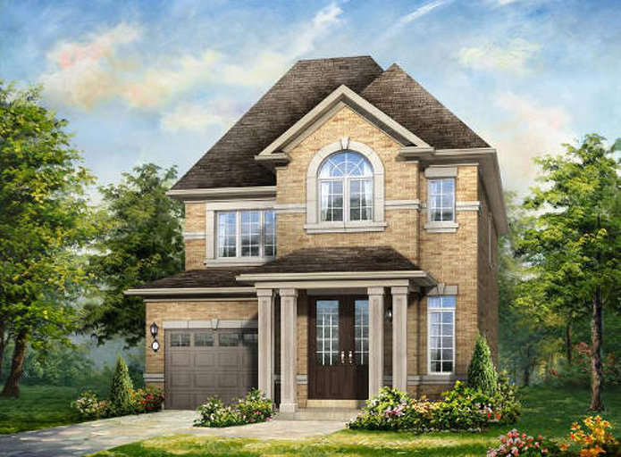 Crystalview floor plan at Mount Pleasant (RH) by Rosehaven Homes in Brampton, Ontario