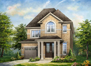 The Crystalview new home model plan at the Mount Pleasant (RH) by Rosehaven Homes in Brampton