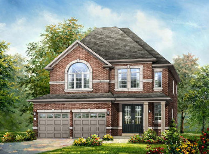 Dorchester floor plan at Mount Pleasant (RH) by Rosehaven Homes in Brampton, Ontario