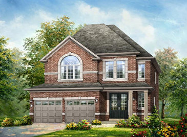The Dorchester new home model plan at the Mount Pleasant (RH) by Rosehaven Homes in Brampton