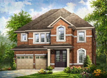 The Rollingwood new home model plan at the Mount Pleasant (RH) by Rosehaven Homes in Brampton