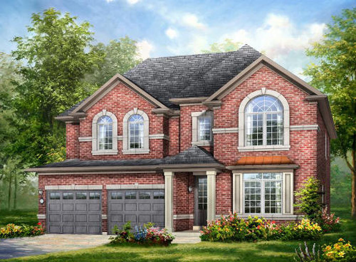 Davenport floor plan at Mount Pleasant (RH) by Rosehaven Homes in Brampton, Ontario