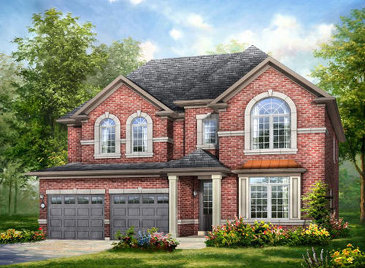 The Davenport new home model plan at the Mount Pleasant (RH) by Rosehaven Homes in Brampton